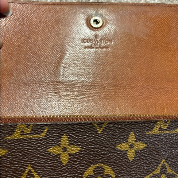 Auth Louis Vuitton monogram Sarah wallet Firm price - Picture 10 of 15